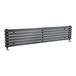 Hudson Reed Salvia Double Panel Radiator - Anthracite - 1800 x 383mm