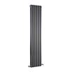 Hudson Reed Salvia Double Panel Radiator - Anthracite - 1800 x 383mm