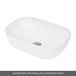 Drench Emily 600mm Wall Mounted 2 Drawer Vanity Unit and Countertop