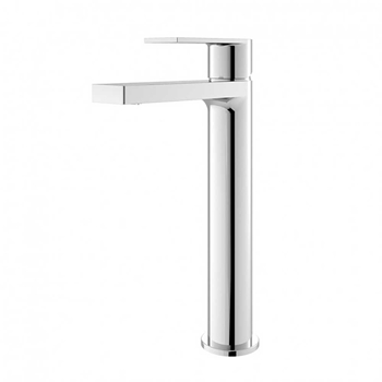 Hudson Reed Sottile Round Tall Basin Mixer Tap & Waste