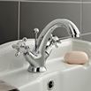 Hudson Reed Topaz Crosshead Mono Basin Mixer with Pop-Up Waste