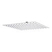 Hudson Reed Thin Square Fixed Shower Head - 400mm