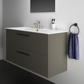 Ideal Standard i.life A 1240mm Wall Mounted 2 Drawer Vanity Unit & Basin