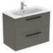Ideal Standard i.life A 840mm Wall Mounted 2 Drawer Vanity Unit & Basin