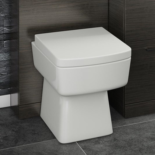 Drench Jack Square Back to Wall Toilet & Seat
