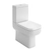 Harbour Icon Close to Wall Close Coupled Toilet with Dual Flush Cistern & Soft Close Seat
