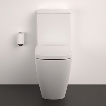 Ideal Standard i.life S Compact Close Coupled Fully Back to Wall Rimless Toilet with Soft Close Seat