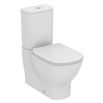 Ideal Standard Tesi Close Coupled Fully Back to Wall Toilet with Aquablade® Flush Technology & Soft Close Seat