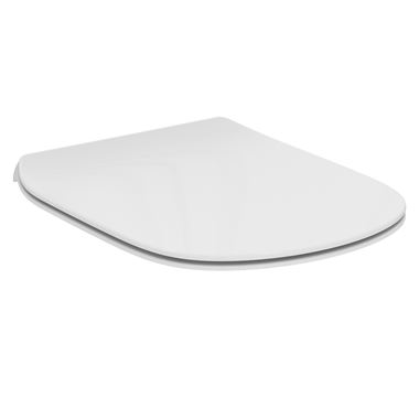 Ideal Standard Tesi Thin White Toilet Seat - Square