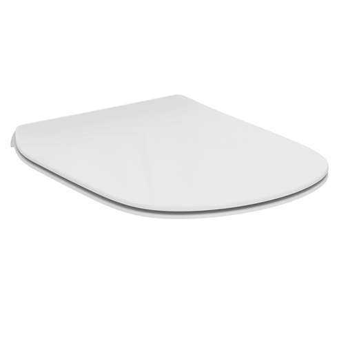 Ideal Standard Tesi Thin White Toilet Seat - Square