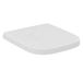 Ideal Standard i.life A & S Compact Wrap Over White Toilet Seat with Soft Close - Square