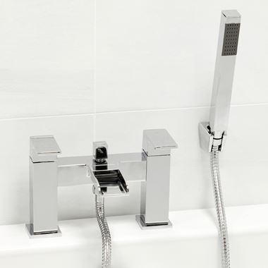 Vellamo Reve Waterfall Bath Shower Mixer Tap
