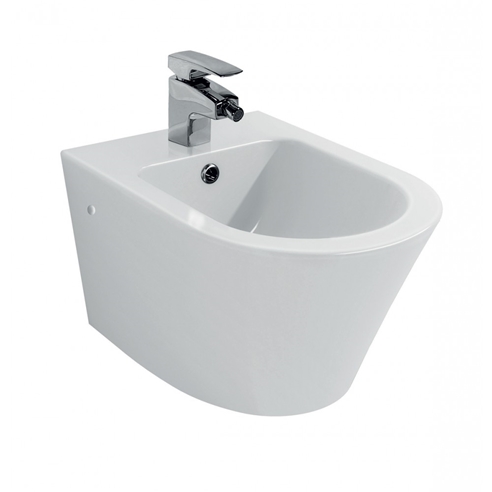Pura Arco Wall Hung Bidet with One Tap Hole