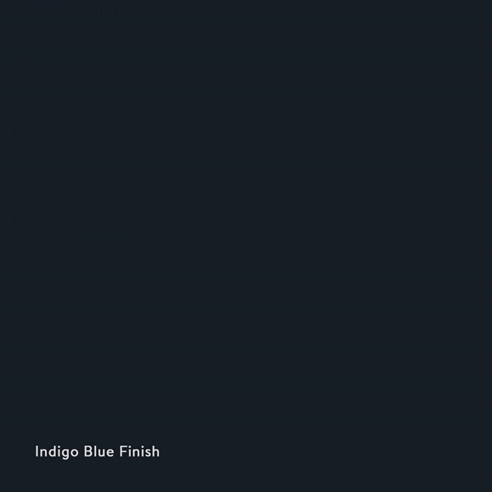 Harbour Indigo Blue Vinyl Wrapped Soft Close Wooden Toilet Seat