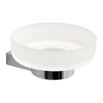 Vado Infinity Frosted Glass Soap Dish & Holder
