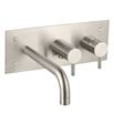Inox Stainless Steel Wall Mounted Bath Shower Mixer