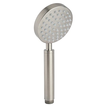 Inox Round Shower Handle - Brushed Stainless Steel