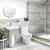 Harbour Acclaim Close Coupled Compact Toilet & Soft-Close Thin Seat