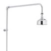 Premier Traditional Twin Exposed Thermostatic Shower Valve & Rigid Riser Kit