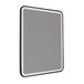 HIX LED Illuminated Framed Mirror with Demister Pad & Colour Change Lights - 600 x 800mm