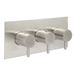 Just Taps Inox Horizontal Concealed Thermostatic 3 Outlet Valve