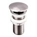 Just Taps Inox Unslotted Basin Clicker Waste