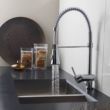 Premier Side Action Pullout Spray Kitchen Sink Mixer Tap