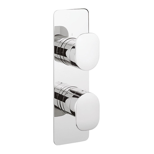 Crosswater KH Zero 2 Concealed 2 Outlet Thermostatic Shower Valve - Portrait