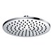 Pura Contemporary Round 180mm Shower Head & Swivel Joint
