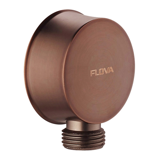 Flova Liberty Concealed Manual Mixer Valve with Ceiling Mounted Rainshower & Handset Kit - Oil Rubbed Bronze