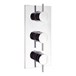 Crosswater Kai Lever Concealed Thermostatic Shower Valve 3 Control