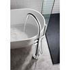 Crosswater Kai Lever Thermostatic Floor Standing Bath Shower Mixer with Kit