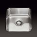 Kohler Icerock 356 x 400 x 194mm Single Bowl Brushed Steel Undermount Sink