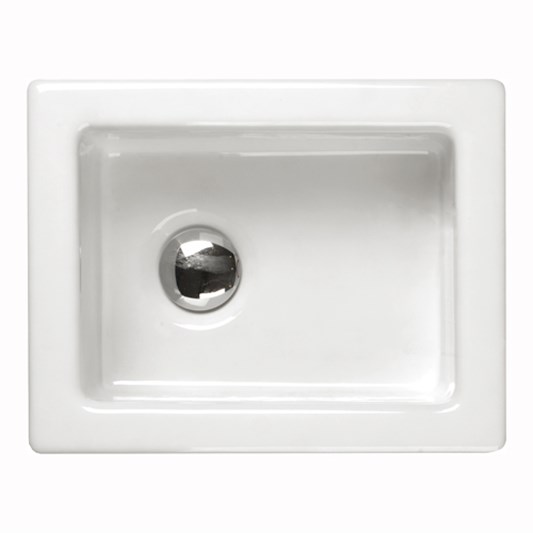 Butler & Rose Laboratory Sink 1 Single Bowl White Ceramic Sink - 360 x 280mm