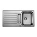 Blanco Lantos 5 S-IF 1.5 Bowl Brushed Stainless Steel Kitchen Sink & Waste with Reversible Drainer - 950 x 500mm