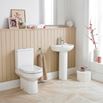 Lark Modern Close-Coupled Toilet and Cistern with Soft Close Seat