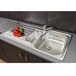 Reginox Le Mans 1.5 Bowl Stainless Steel Sink with Waste Kit & Vellamo Hero Chrome Mono Kitchen Mixer