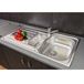 Reginox Le Mans 1.5 Bowl Stainless Steel Sink with Waste Kit & Miami Polished Chrome Mono Kitchen Mixer