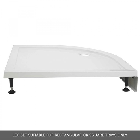 Drench Leg Set & Plinth Kit - For Square and Rectangular Shower Trays Up To 1000mm