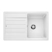 Blanco Legra 45 S Compact 1 Bowl White Silgranit Composite Kitchen Sink & Waste with Reversible Drainer - 780 x 500mm