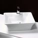 Lexie Square-Edged Ceramic Countertop Basin - One Tap Hole