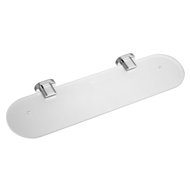 Vado Life Wall Mounted Frosted Glass Shelf