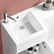 Harbour Icon Compact 900mm Furniture Suite inc. Vanity & Basin and Toilet Unit - Gloss White
