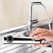 Blanco Linus-S Vario Single Lever Mono Pull Out Kitchen Mixer Tap - PVD Steel