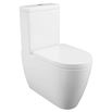 Harbour Clarity Fully Cloaked Close Coupled Toilet, WRAS Approved Cistern & Soft Close Seat