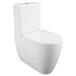 Harbour Clarity Fully Cloaked Close Coupled Toilet, WRAS Approved Cistern & Soft Close Seat