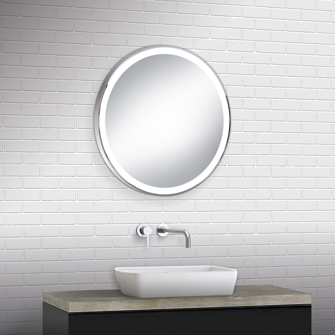 Bathroom Origins Meridian Framed Backlit LED Mirror