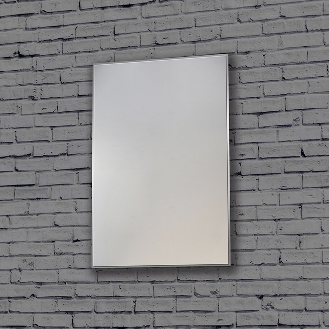 Bathroom Origins Metro Mirror - Polished Chrome
