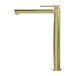 Miller Polished Brass Tall Mono Basin Mixer with Free Flow Waste