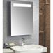 Vellamo LED Illuminated Bathroom Mirror with Demister Pad & Shaving Socket - 700mm x 500mm
